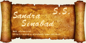 Sandra Sinobad vizit kartica